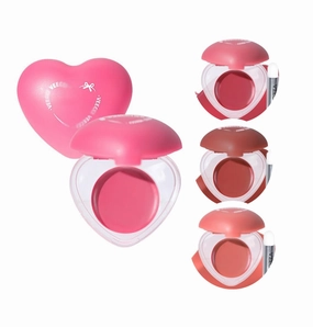 1 Set of 4 Colors Multi Purpose Lip & Cheek Balm Radiant Blusher Cream, Glossy Lip Color & Silky Facial Blusher Cheek Color, 5g*4PCs