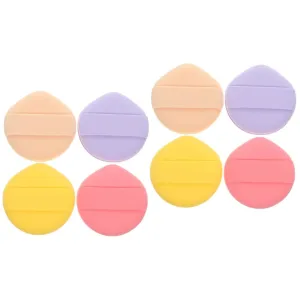 8pcs Reusable Makeup Sponges for Blending Dual-sided Powder Wide Straps Soft and Skin-friendly Foundation Applicators for Women for Loose Powder and Cream Products