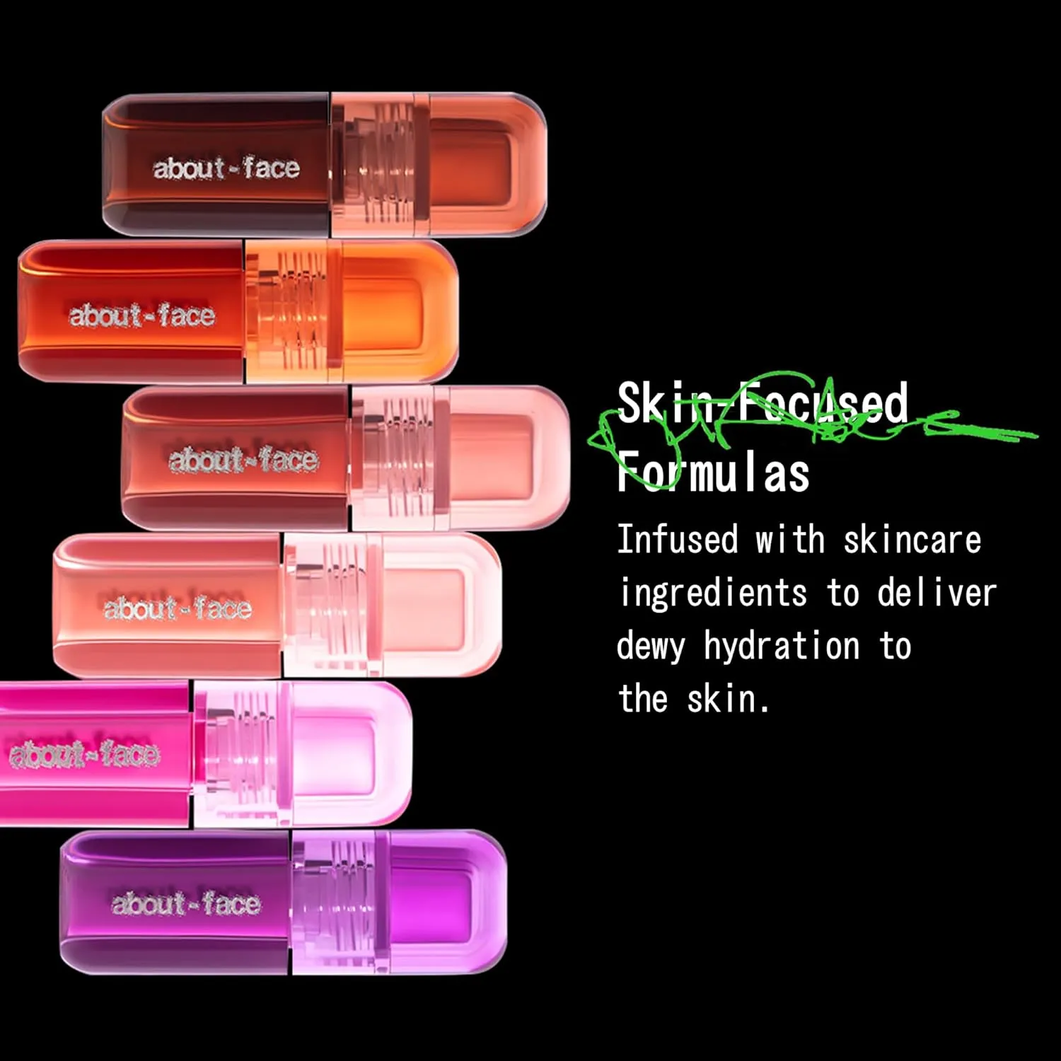 about-face Blush Rush Liquid Blush – Hydrating, Buildable Formula with Jojoba Oil, Hyaluronic Acid, and Squalane – Long-Lasting Dewy Finish – Vegan & Cruelty-Free (Grand Prix – Rich Brown)