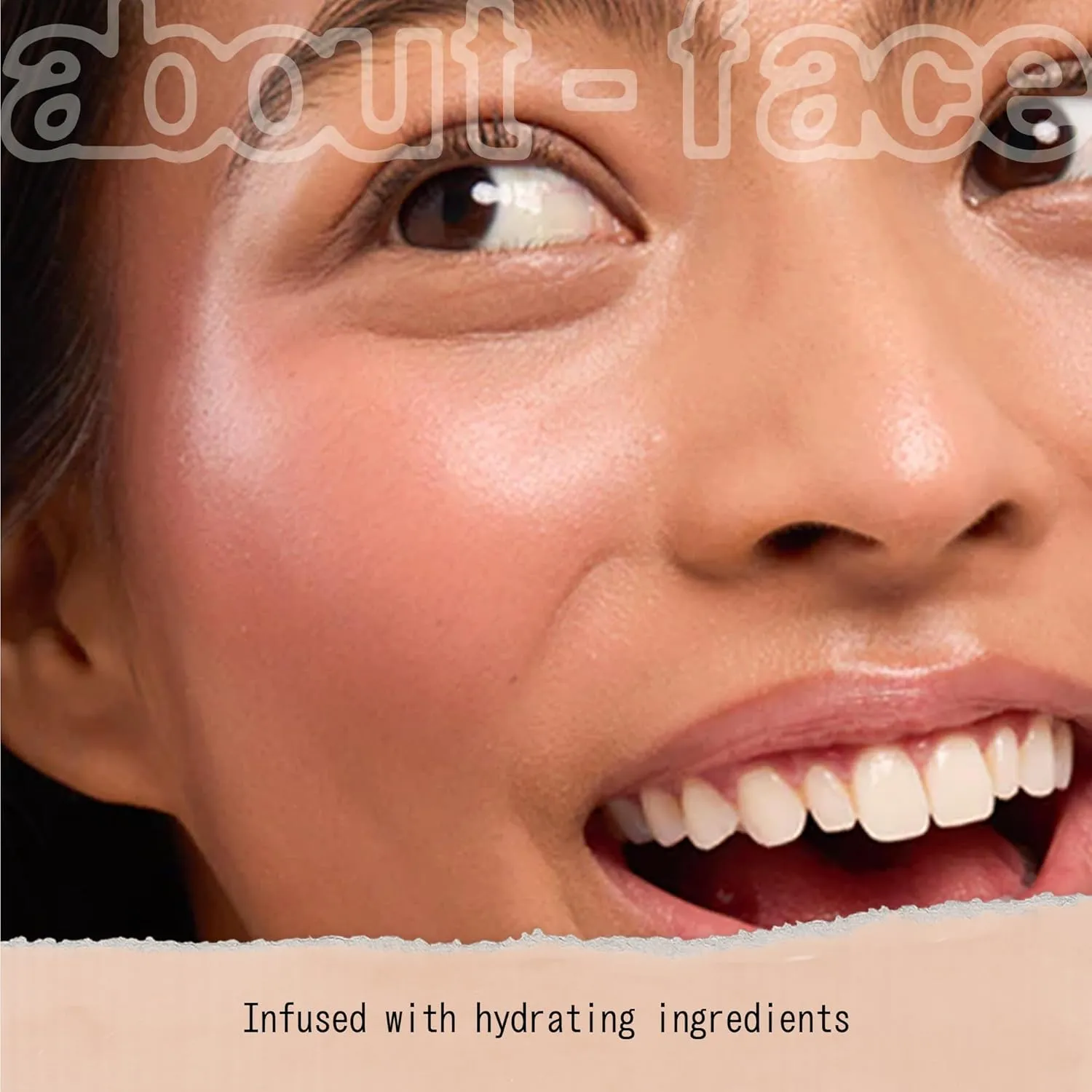about-face Blush Rush Liquid Blush – Hydrating, Buildable Formula with Jojoba Oil, Hyaluronic Acid, and Squalane – Long-Lasting Dewy Finish – Vegan & Cruelty-Free (Starting Line – Peachy Pink)