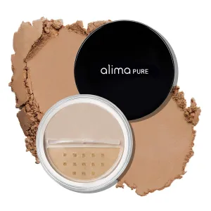 Alima Pure Bronzer - Matte Bronzing Powder, Natural Talc-Free Face Contour, Mauna Loa