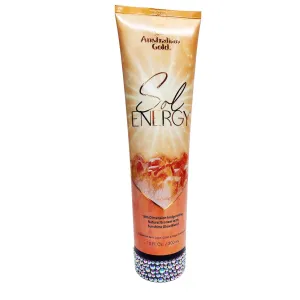 Australian Gold Sol Energy Tanning Lotion 10 oz - 18th Dimension Natural Bronzer DermaDark, Vitamin C & D, Bio-Active Minerals, Matte Finish, Skin Immunity Boost, Papaya Fragrance, Paraben-Free