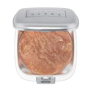 Baked Mineral Blush Makeup with Botanical Extracts (Bronze Swirl) Made in USA