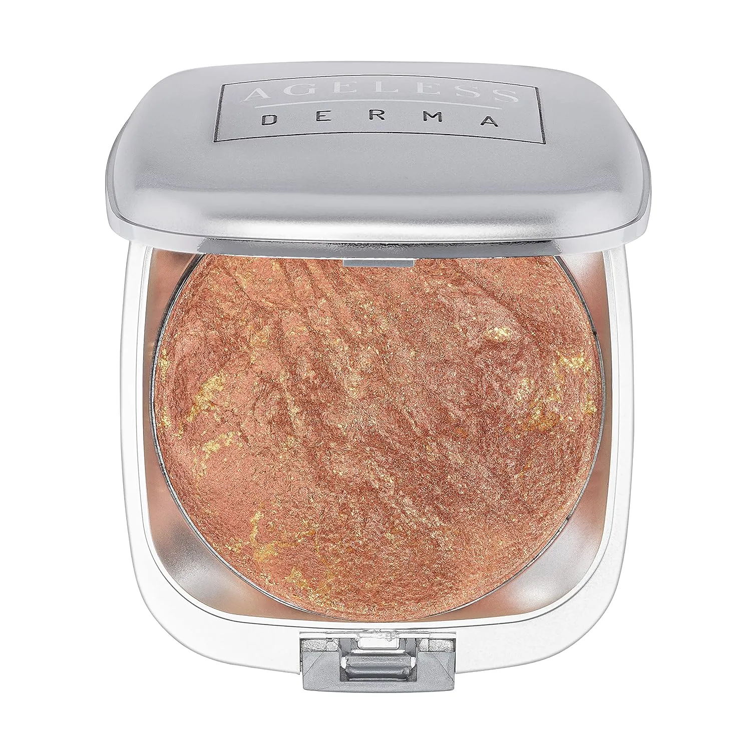 Baked Mineral Blush Makeup with Botanical Extracts (Bronze Swirl) Made in USA