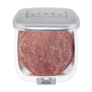 Baked Mineral Makeup Healty Blush with Botanical Extracts (Berry Swirl) Made in USA. Highlighter Makeup