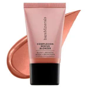 bareMinerals Complexion Rescue Liquid Blonzer, Blush   Bronzer Hybrid, Bronzer Blush for a Sun-Kissed Glow, Buildable Face Bronzer   Blush for Cheeks, Gel-Cream, Vegan