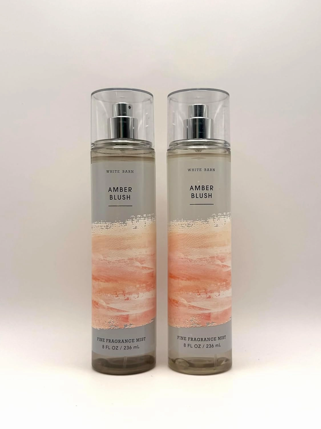 Bath Body Amber Blush Fine Fragrance Mist, 8 FL OZ, Set of 2