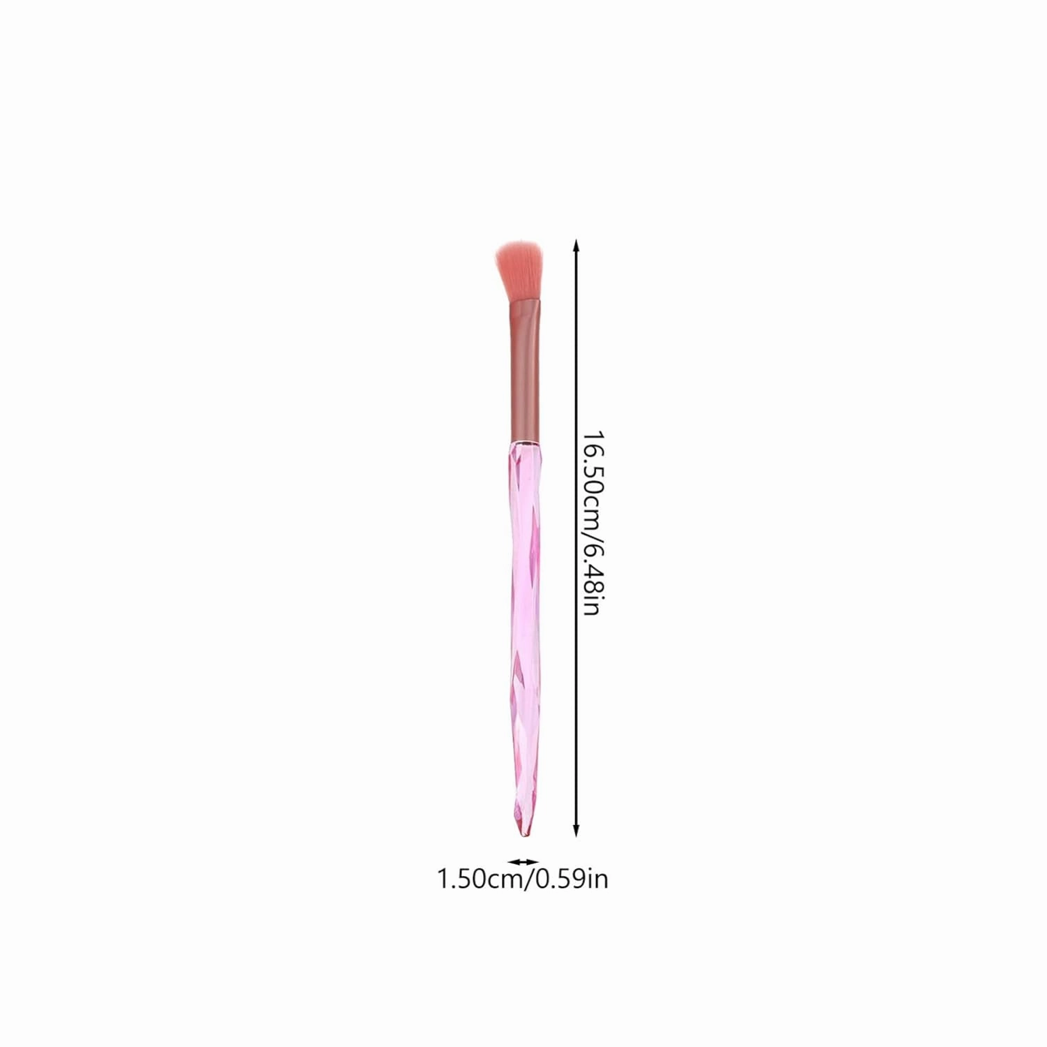 Beaupretty Clear Handbag 1set Crystal Makeup Brush Powder Brush Nails Blending Face Brush Cosmetics Tool Liquid Foundation Brush Nail Kit for Liquid Powder Brush The Face Miss Pvc
