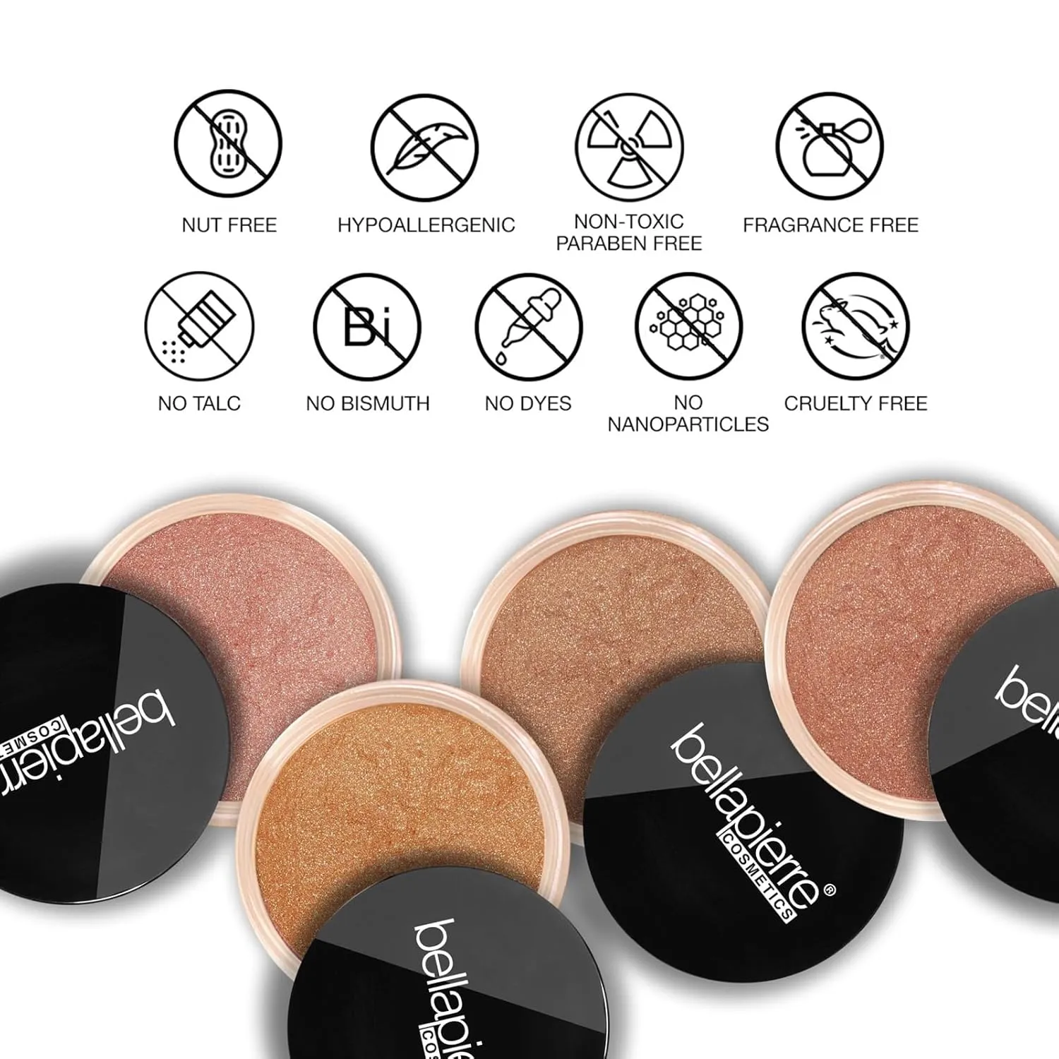 bellapierre Mineral Bronzer - Loose Powder | SPF Protection | Warms Skin Tone for a Sun-Kissed Look | Non-Toxic & Paraben Free - Starshine - 0.3 Oz