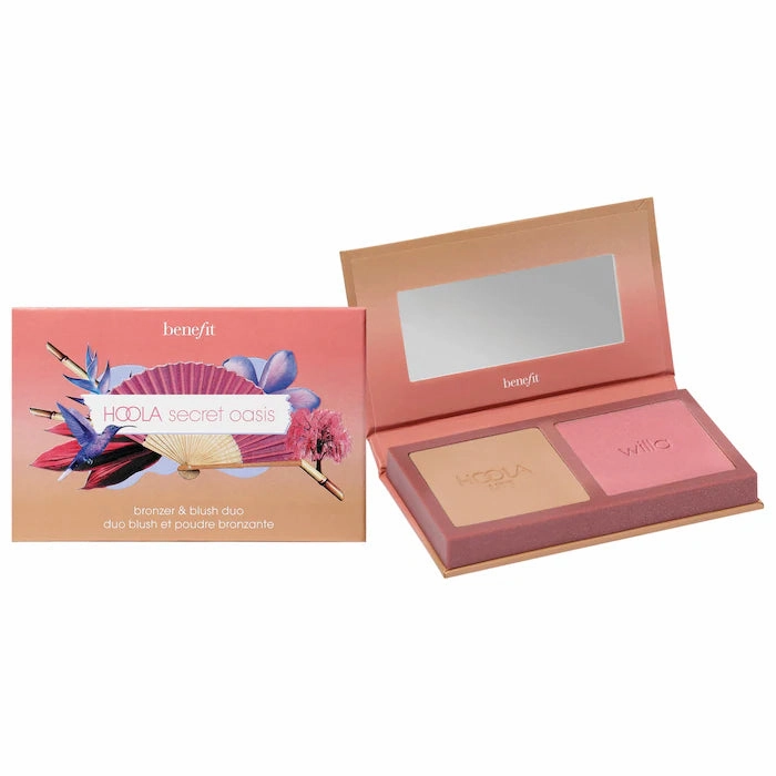 Benefit Cosmetics | Hoola & WANDERful World Duo mini bronzer & blush palette