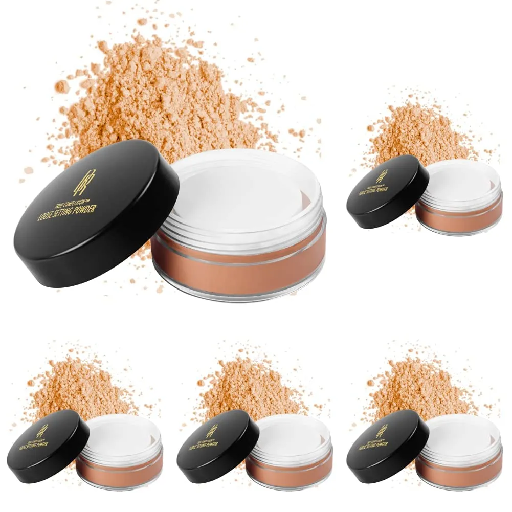 Black Radiance True Complexion Loose Setting Powder, Honeymoon, 0.64 Ounce (Pack of 5)