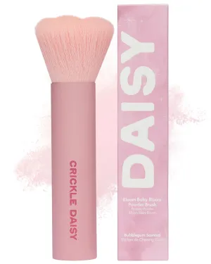 Bloom Baby Powder Brushes - Ultra-Soft Vegan Fibers, Foundation Blending Brush, Highlight Your Skin's Natural Beauty - Perfect for Makeup Powder Application, Blush, Bubblegum Scented