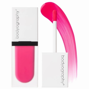 Bodyography Color Cassette Liquid Blush and Lip Tint - Multi Tasking Liquid Blush and Lip Product - Amplify