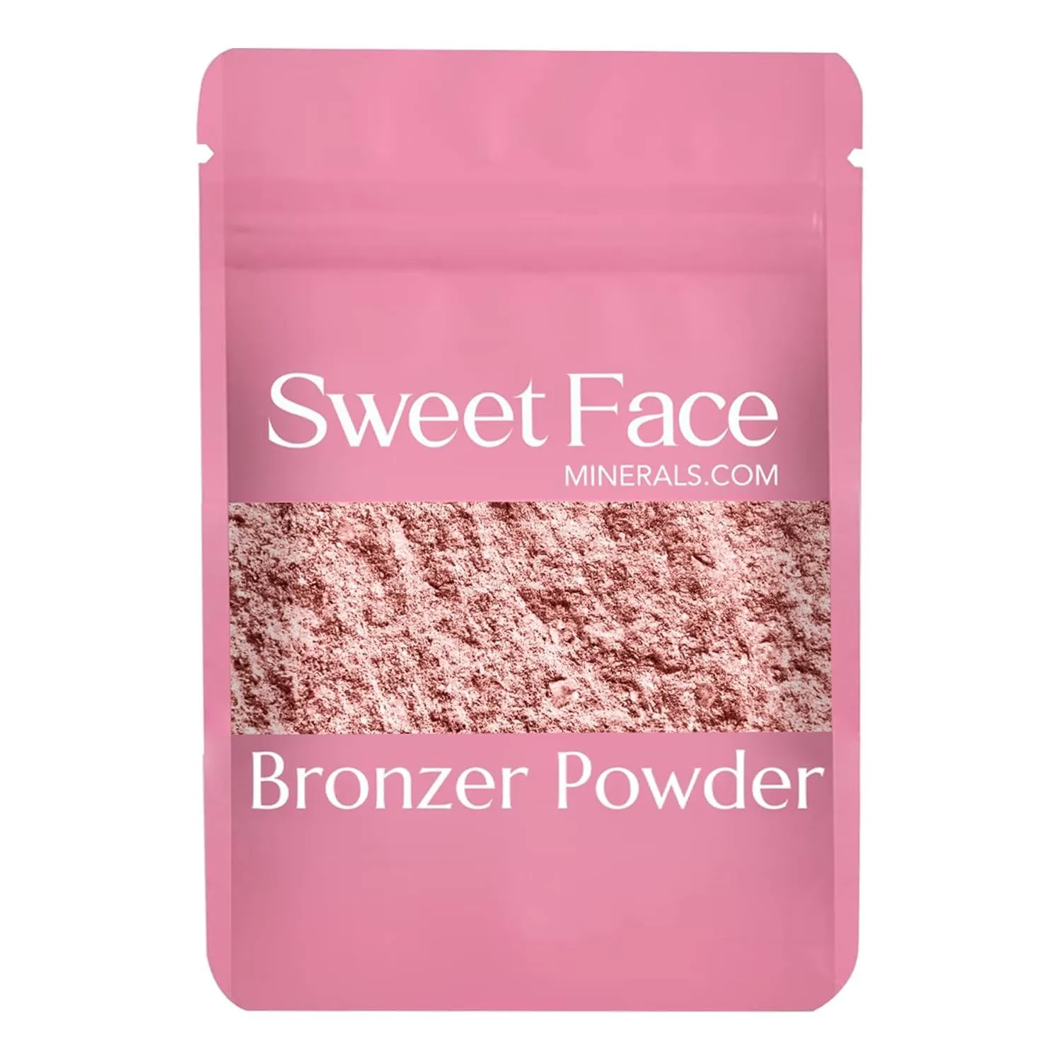 BRONZER BULK POWDER (1 Pound Refill Pouch) Mineral Makeup Loose Bronzing Warmth Tanning Baked On Bare Face Sun Kissed Coppertone Glow Shimmering Illuminating Glow Hypoallergenic Vegan Cruelty-Free