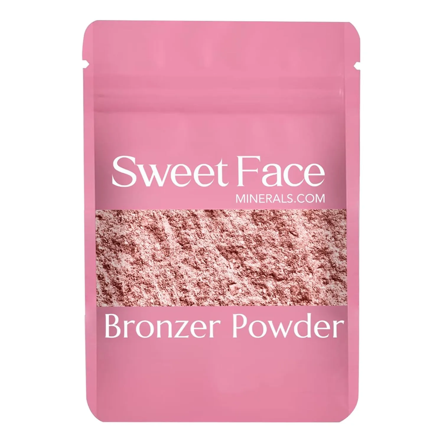 BRONZER BULK POWDER (12 gram Refill Pouch) Mineral Makeup Loose Bronzing Warmth Tanning Baked On Bare Face Sun Kissed Coppertone Glow Shimmering Illuminating Glow Hypoallergenic Vegan Cruelty-Free