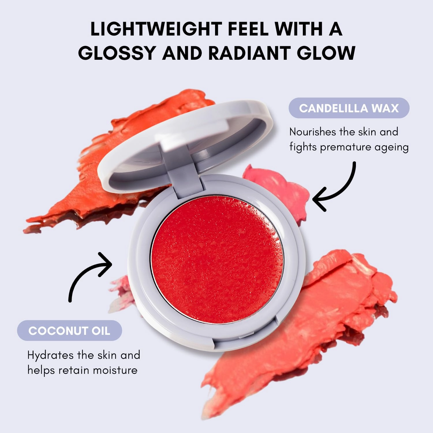 Clover Pressed Silk Blushing Balm | Natural Looking Blush, Glowing Skin, Easy to Blend | Cruelty-Free & Vegan Cream Blush For Cheeks (Broadwalk)
