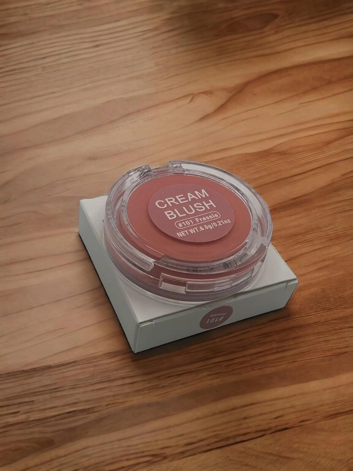 Cream blush monocromática, color lujosamente cremoso y mezclable, para ojos, labios y mejillas, peonía deslumbrante (Fressia, Strawberry, fressia,Berry,sunflower)