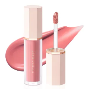 DEAR DAHLIA Petal Drop Liquid Blush – Multi-Use, High-Pigment, Lightweight & Long-Lasting, Dewy Finish, Vegan & Cruelty-Free, for Sensitive Skin, 4g – DREAMY