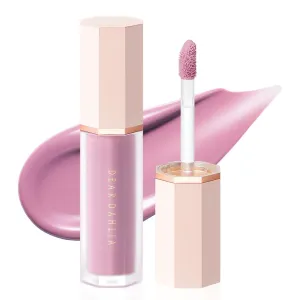 DEAR DAHLIA Petal Drop Liquid Blush – Multi-Use, High-Pigment, Lightweight & Long-Lasting, Dewy Finish, Vegan & Cruelty-Free, for Sensitive Skin, 4g – HAZY