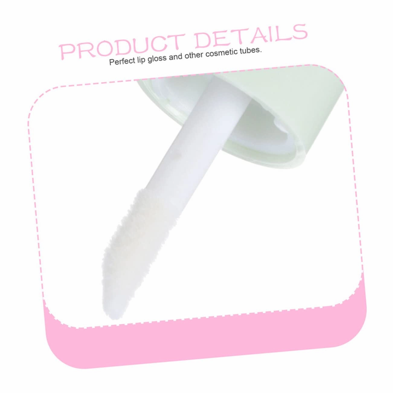 Didiseaon 24pcs Refillable Transparent Lip Gloss Tubes Lip Balm Bottles Travel-friendly Oil for Makeup Essentials