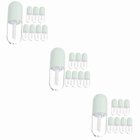 Didiseaon 24pcs Refillable Transparent Lip Gloss Tubes Lip Balm Bottles Travel-friendly Oil for Makeup Essentials