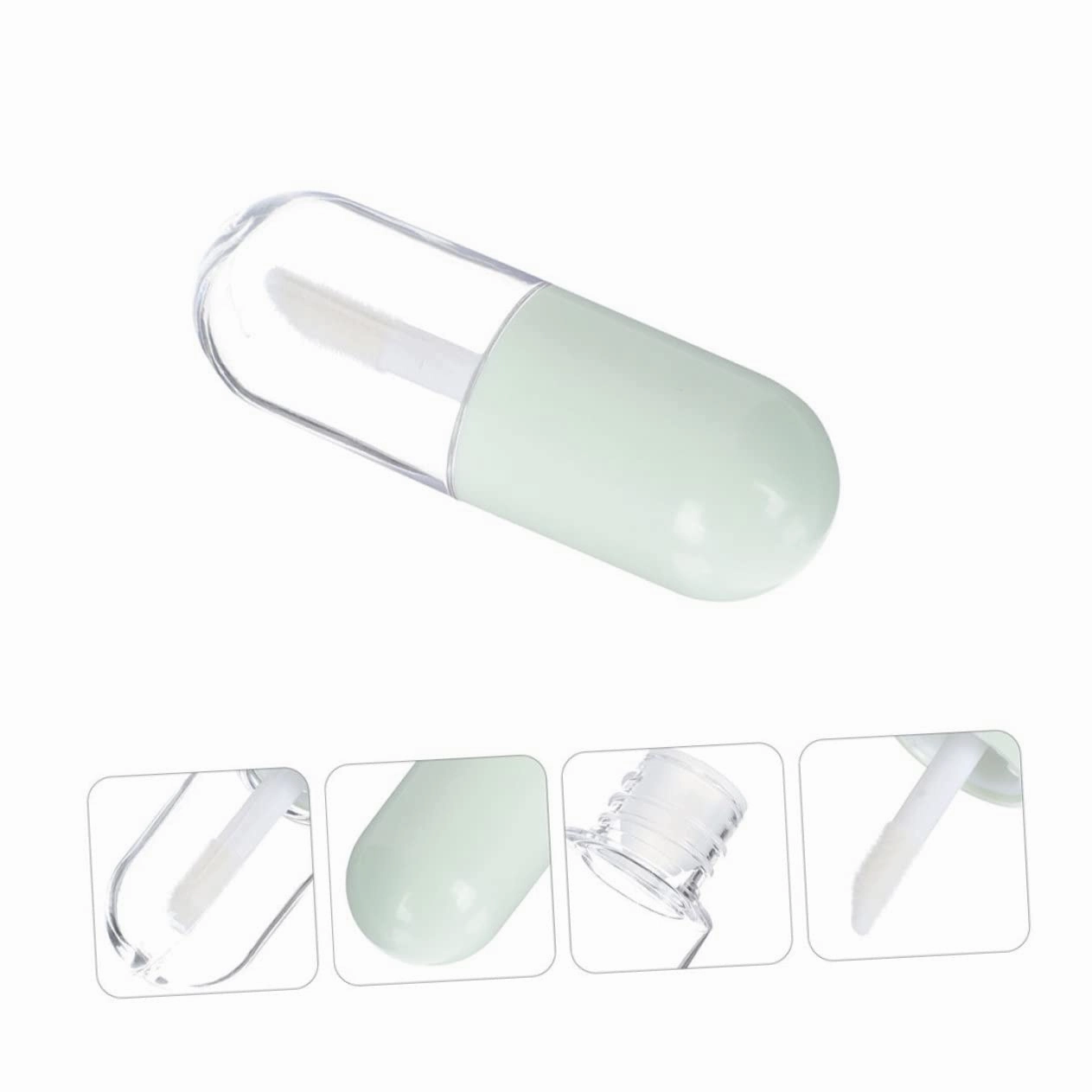 Didiseaon 24pcs Refillable Transparent Lip Gloss Tubes Lip Balm Bottles Travel-friendly Oil for Makeup Essentials