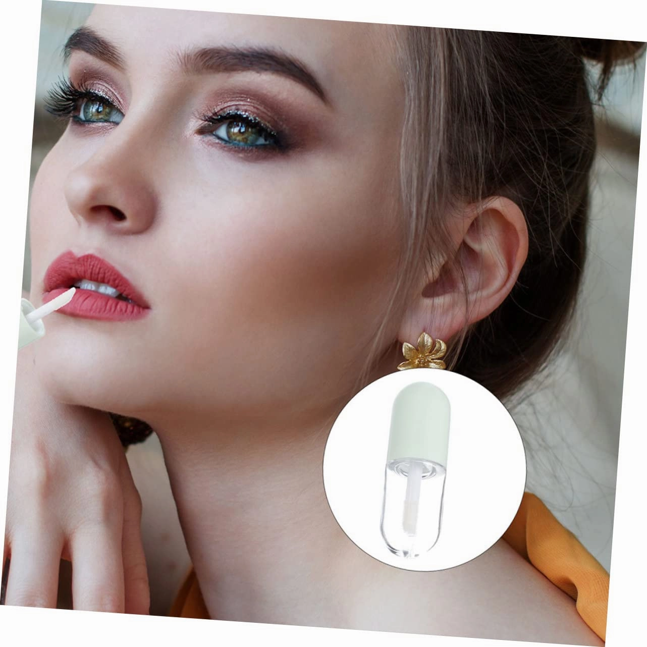 Didiseaon 24pcs Refillable Transparent Lip Gloss Tubes Lip Balm Bottles Travel-friendly Oil for Makeup Essentials