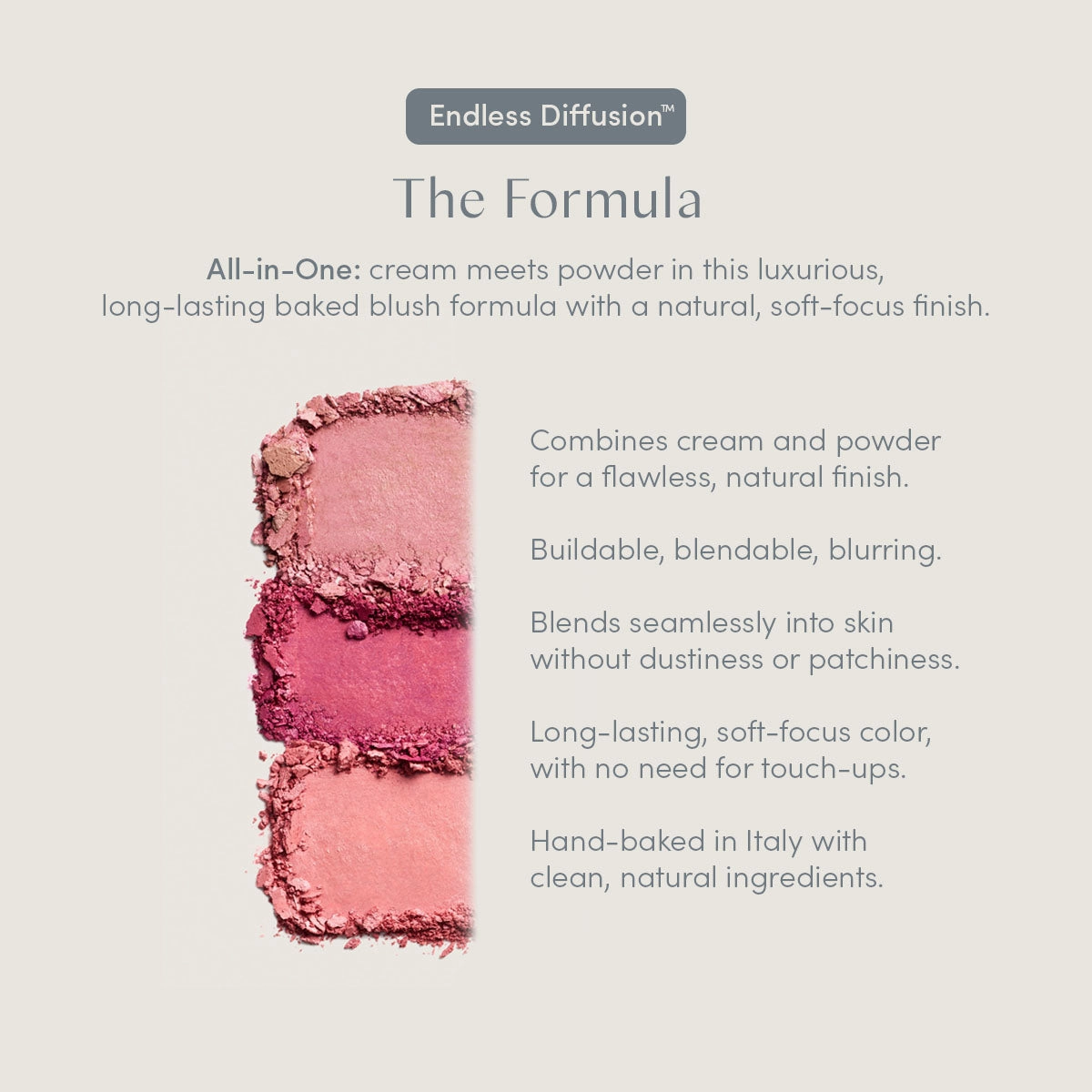Endless Diffusion™ Baked Blush from Ravie Beauty