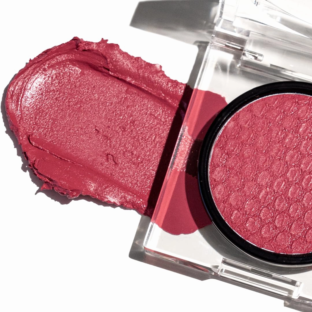 Epiclight Never Settle Radiant Cheek   Lip Blush - Cream Blush Multiuse 3 in 1 for Cheeks   Lips and Lids - Non-Toxic & Cruelty Free- Makeup   Skincare - Paraben & Sulfate-free (Raspberry Truffle)
