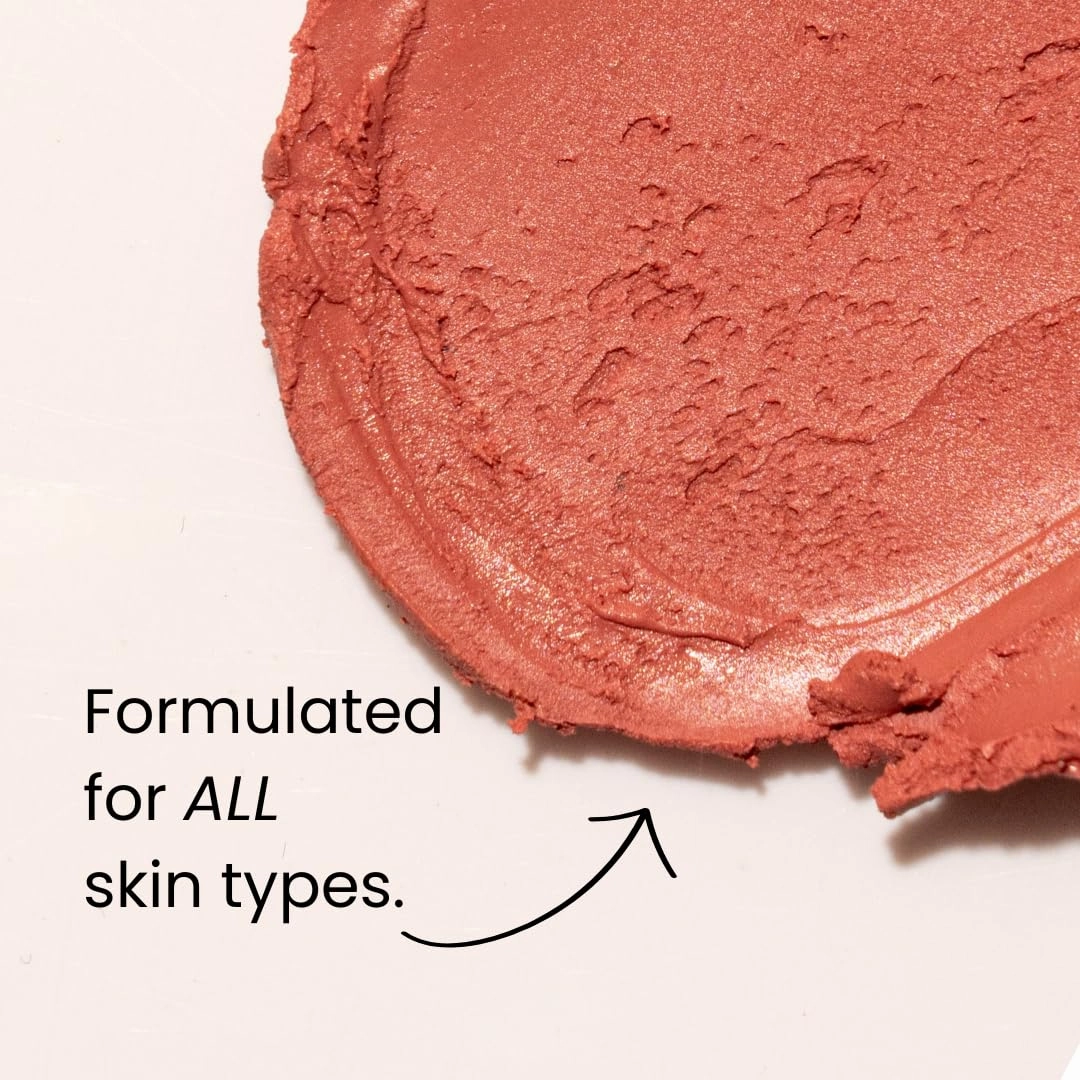 Epiclight Never Settle Radiant Cheek   Lip Blush - Cream Blush Multiuse 3 in 1 for Cheeks   Lips and Lids - Non-Toxic & Cruelty Free- Makeup   Skincare - Paraben & Sulfate-free (Raspberry Truffle)