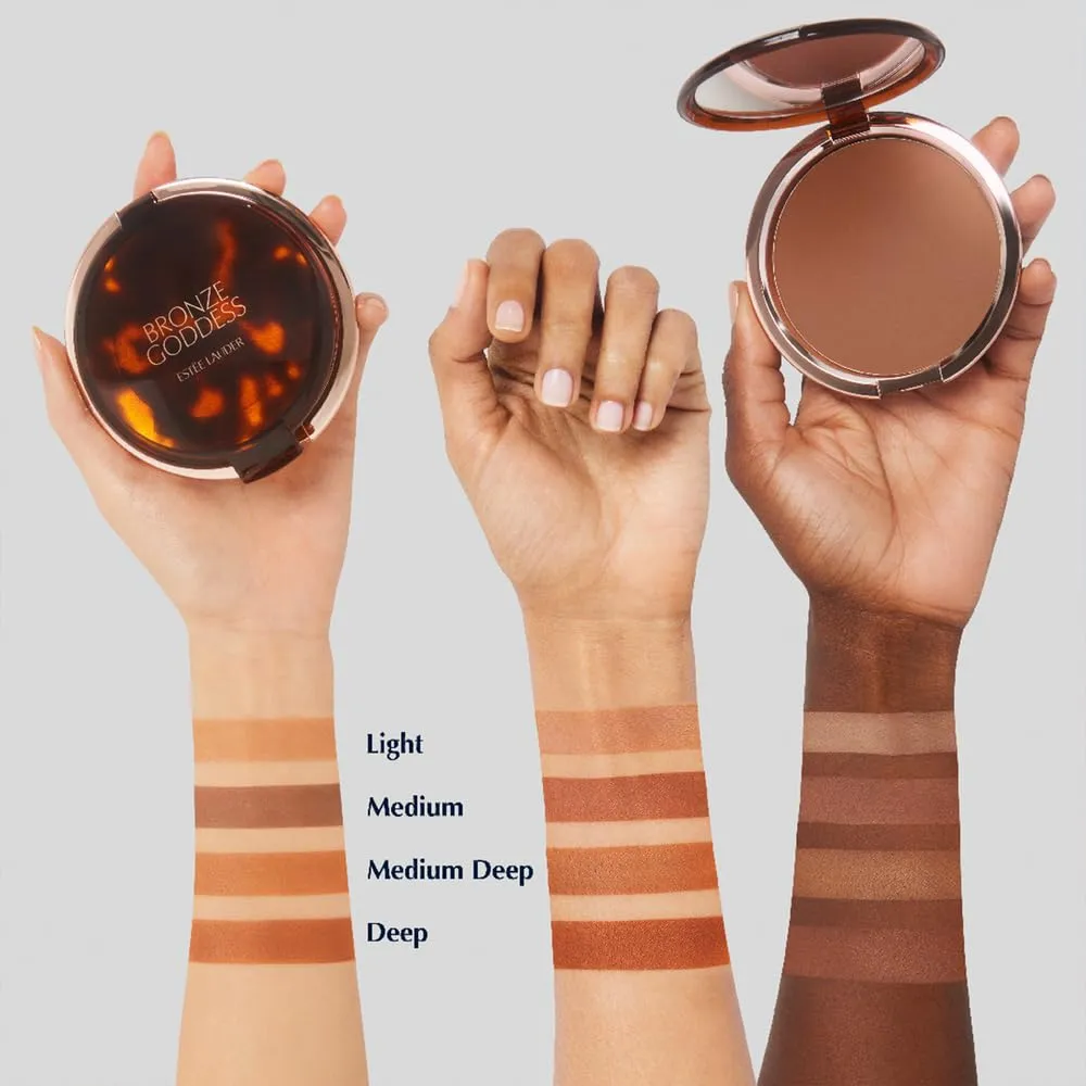 Estée Lauder Bronze Goddess Powder Bronzer | Matte Finish   Buildable Coverage, 0.74 Ounce