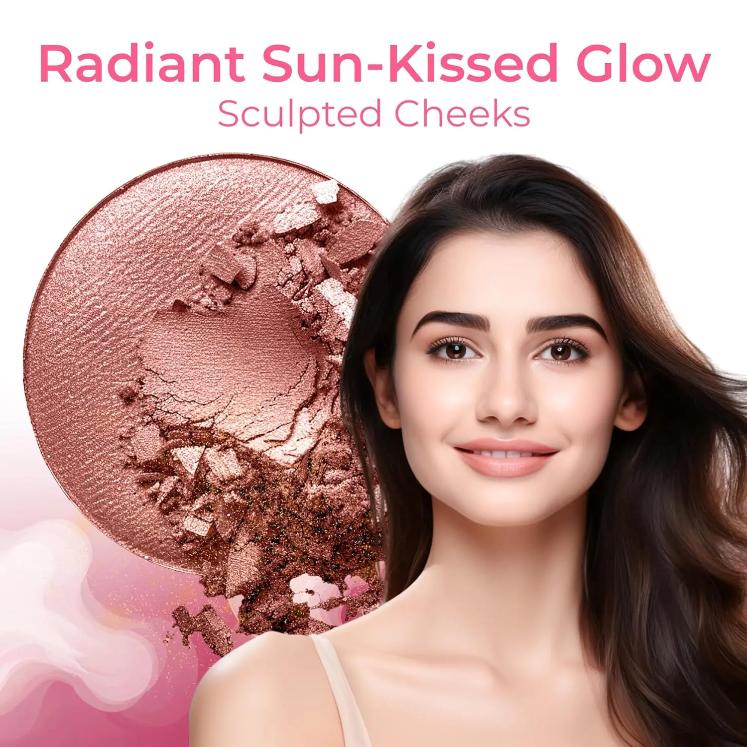 EVERYDAY KIT (WARM Shade-Most Neutral) Full Size Mineral Makeup Set Matte Foundation Bare Face Sheer Powder Cover