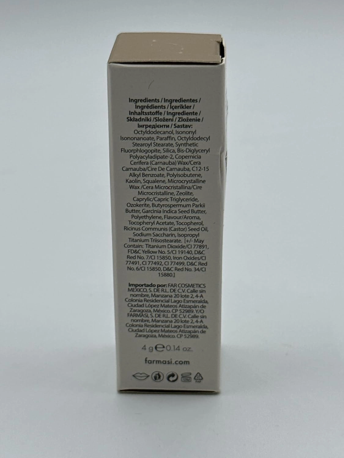 FARMASi Cream Lipstick 04-Plush Blush, 1 Count (Pack of 1)