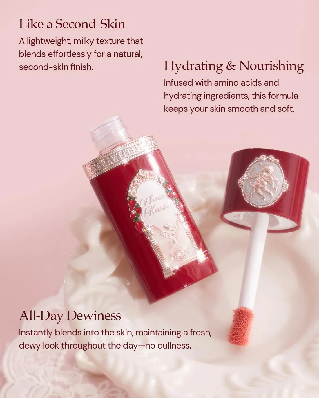 Flower Knows Strawberry Cupid All Day Glow Liquid Blush