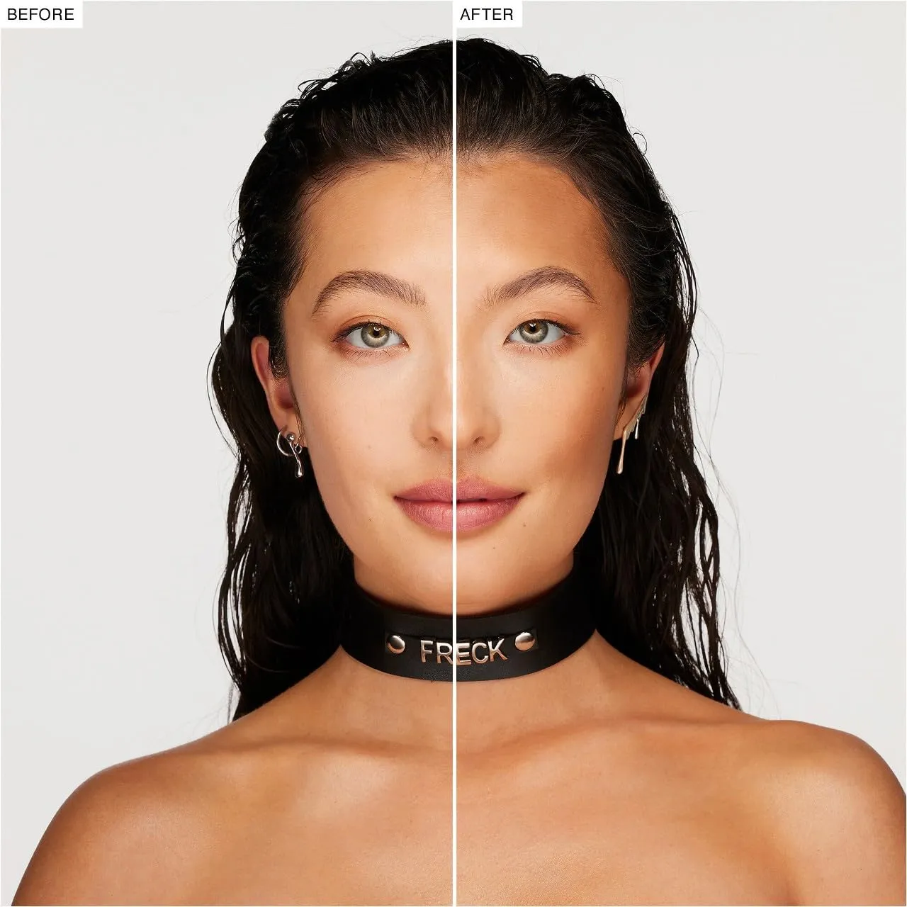 Freck Beauty FACE HACK Precision Sculpting Bronzer Stick – Creamy Buildable Formula, Natural Skin-Like Finish, Precision Almond Tip Applicator, Vegan Cruelty-Free | MEDIUM (Neutral Warm Undertone)