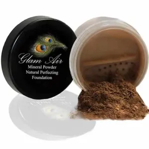 Glam Air Airbrush Makeup Matte Foundation Water-based Makeup (0.25 Oz.) - Ideal for Normal to Oily Skin - Mineral Powder-Bronzer