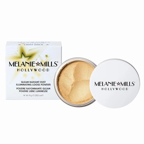 Gleam Radiant Dust Shimmering Loose Powder for Face & Body - Light Gold, 8g