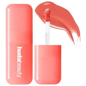 H.U.D.A - Blush Filter Soft Glow Liquid Blush - Color: Sunset Lychee (rosy coral) - Size: 0.15 oz