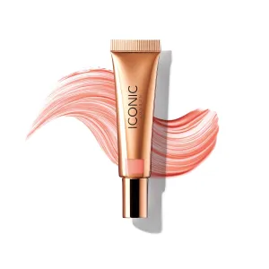 ICONIC LONDON Sheer Blush | Lightweight Liquid Cream Blush, Cruelty Free, Vegan Makeup