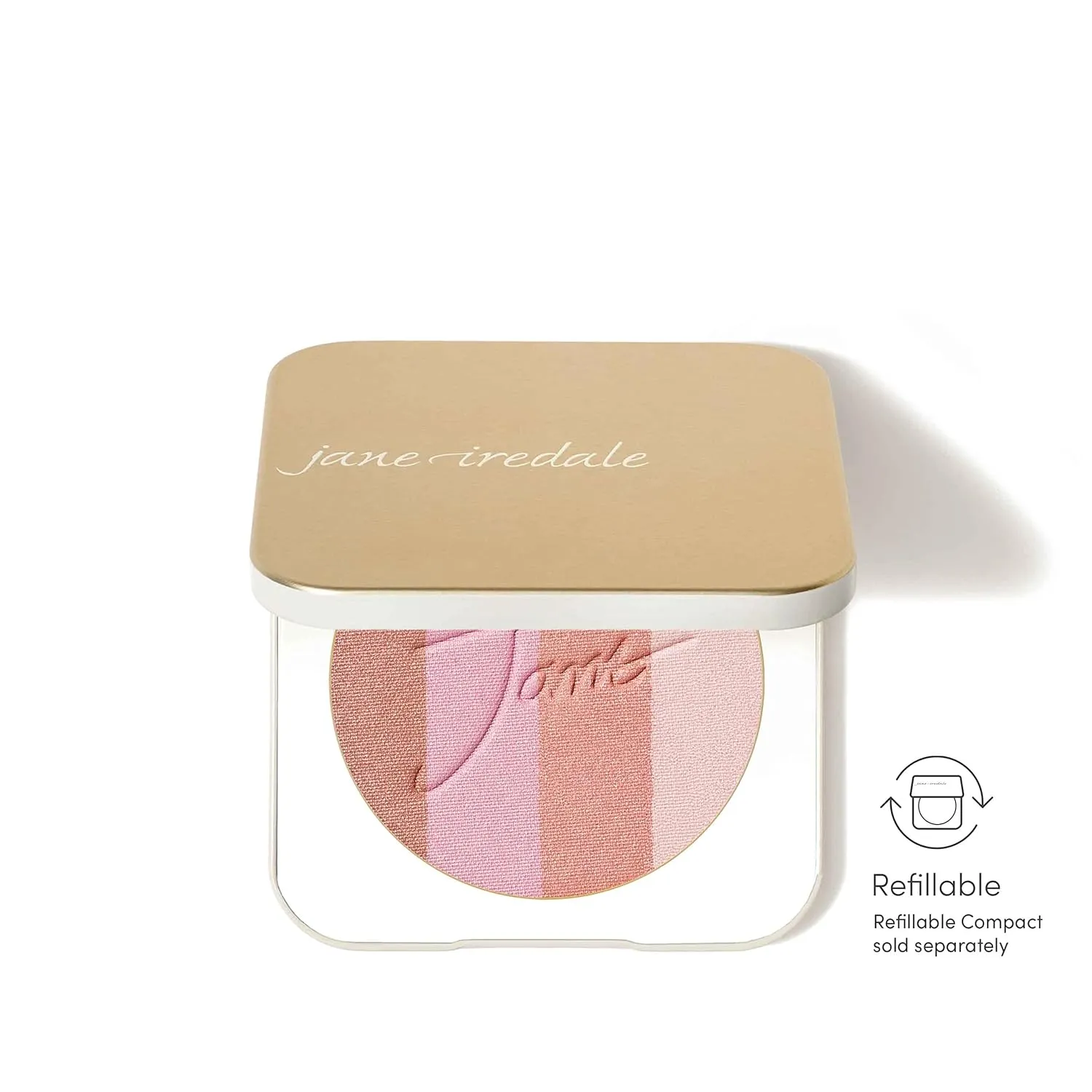 Jane Iredale PureBronze Shimmer Bronzer Refill Bronzing Powder with Buildable Coverage Lightweight & Breathable Cruelty-Free 4 Blendable Shades