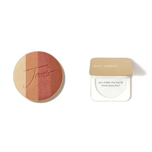 Jane Iredale PureBronze Shimmer Bronzer Refill Bronzing Powder with Buildable Coverage Lightweight & Breathable Cruelty-Free 4 Blendable Shades