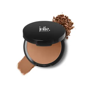 Jolie Bronzing Powder - Natural Sheer Matte All Day Sun-Kissed Pressed Bronzer - Medium