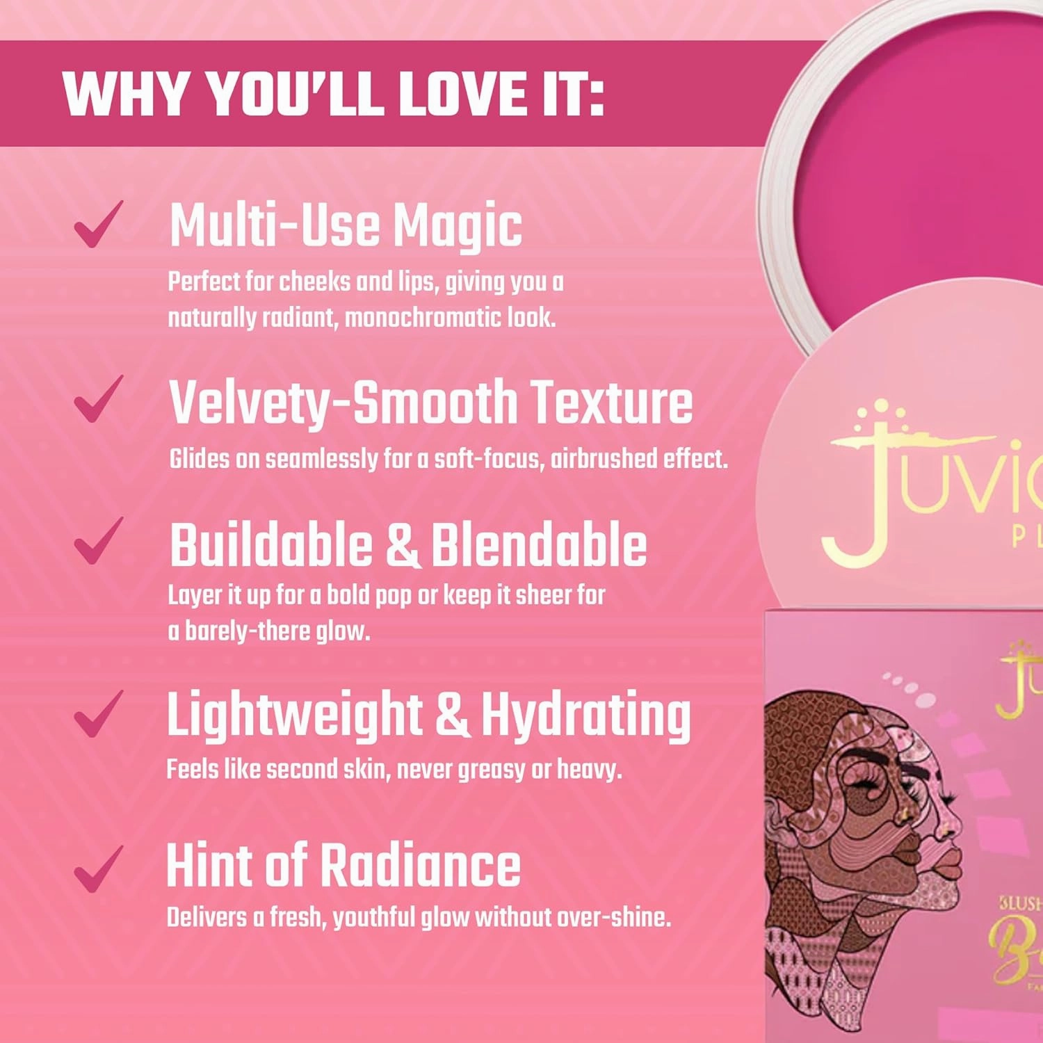Juvia's Place Blushed Cream Blush - Pinch Me