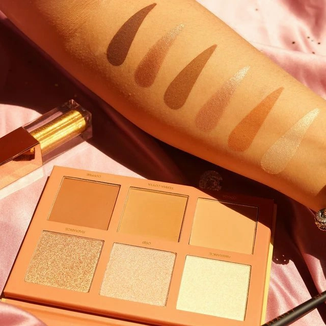 Kara BRONZED GODDESS Bronzer & Highlight Palette
