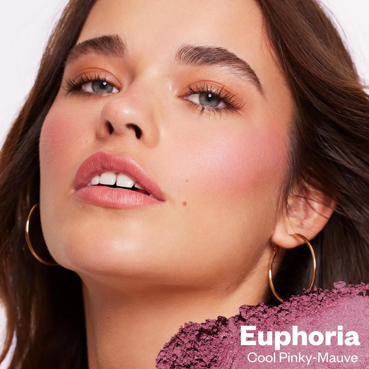 Kosas Blush is Life –Talc-Free Dimensional Blush Baked with Squalane & Hyaluronic Acid – Long Wear, Safe for Sensitive Skin - Euphoria