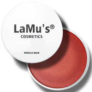 Lamu's Cosmetics Moisturizing Miracle Balm, Multi Glow Balm,Face Blush Cream Blush for Cheeks,Radiant Finish, Hydrating,Natural Glow 50g/ 1.75 Oz (MIAMI BEACH)