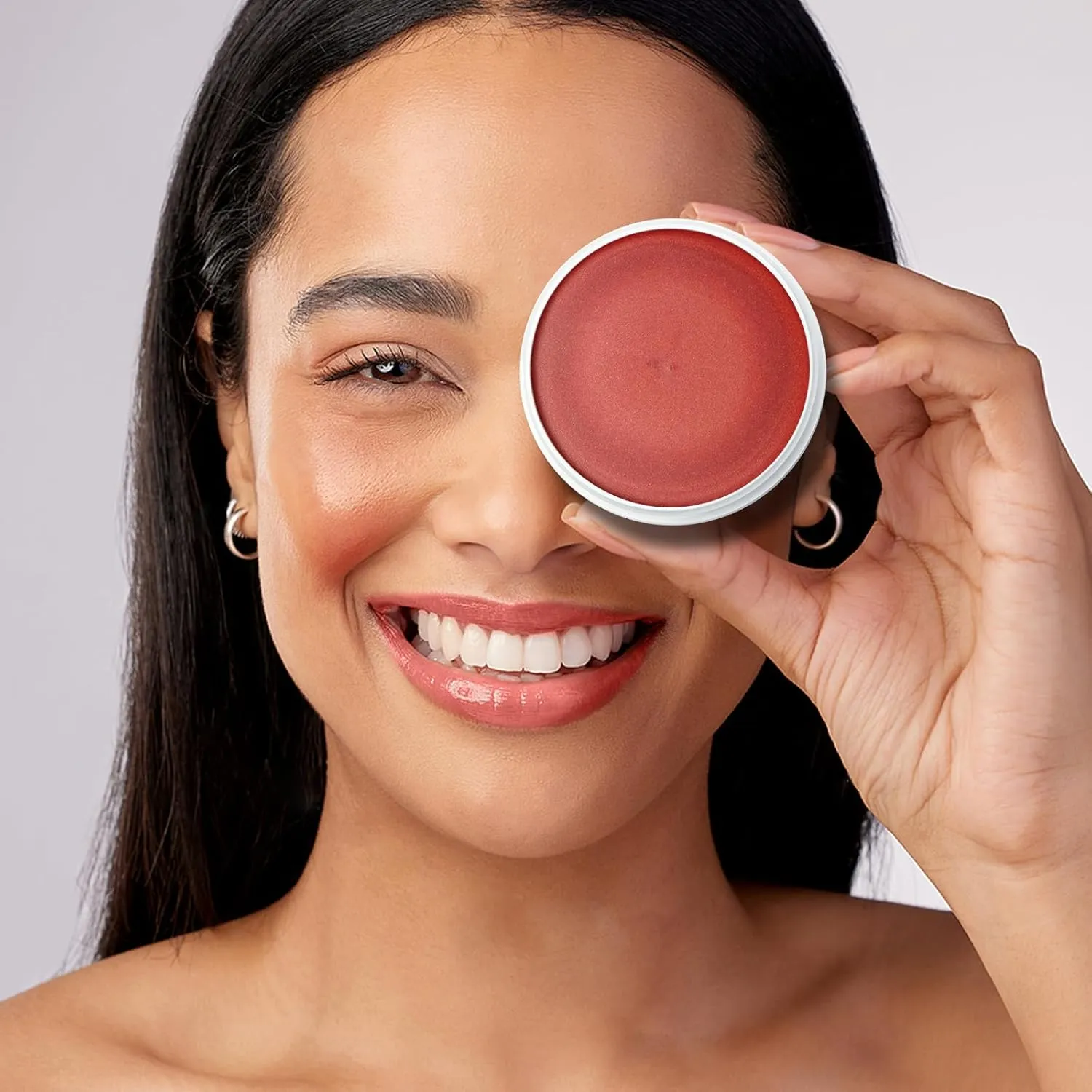Lamu's Cosmetics Moisturizing Miracle Balm, Multi Glow Balm,Face Blush Cream Blush for Cheeks,Radiant Finish, Hydrating,Natural Glow 50g/ 1.75 Oz (MIAMI BEACH)