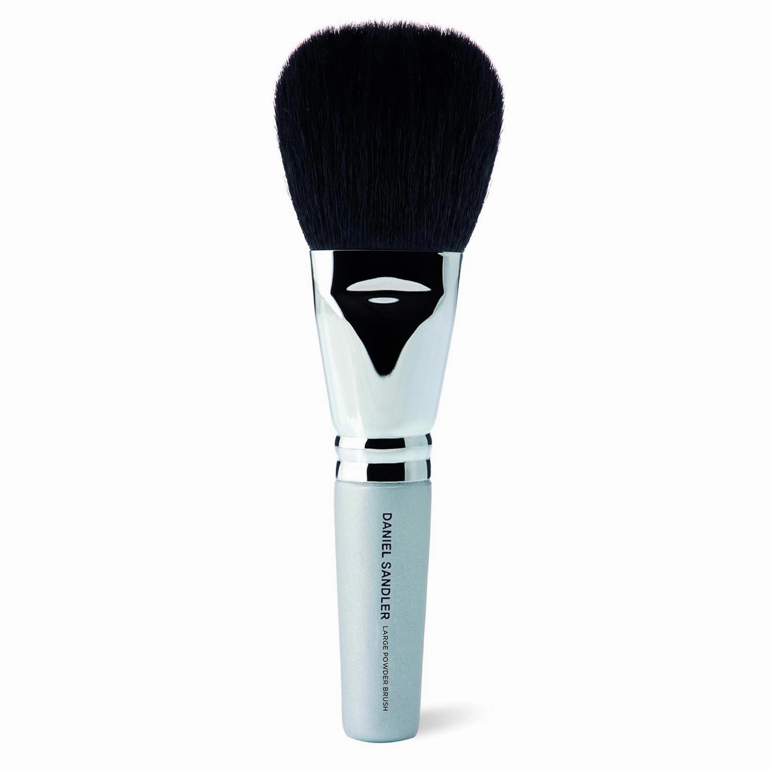 LARGE POWDER BRUSH - Setting Powder, Flawless Buffing, Blending, Sculpting. Use with Cream, Loose & Pressed Powder, Blush, Liquid and Mineral Foundation. 14cm Compact Makeup Brush