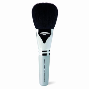 LARGE POWDER BRUSH - Setting Powder, Flawless Buffing, Blending, Sculpting. Use with Cream, Loose & Pressed Powder, Blush, Liquid and Mineral Foundation. 14cm Compact Makeup Brush
