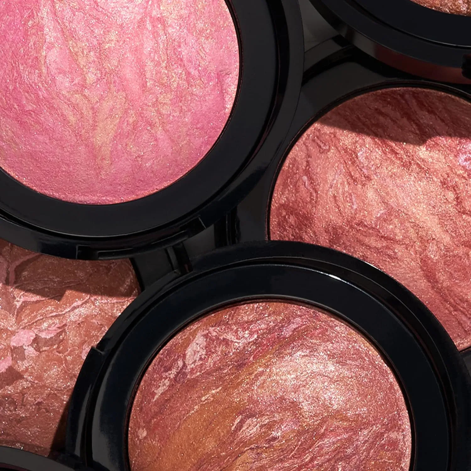 LAURA GELLER NEW YORK Baked Blush-n-Brighten Marbleized Blush   Angled Brush (06 Pink Grapefruit, 47mm)